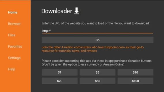 Downloader app